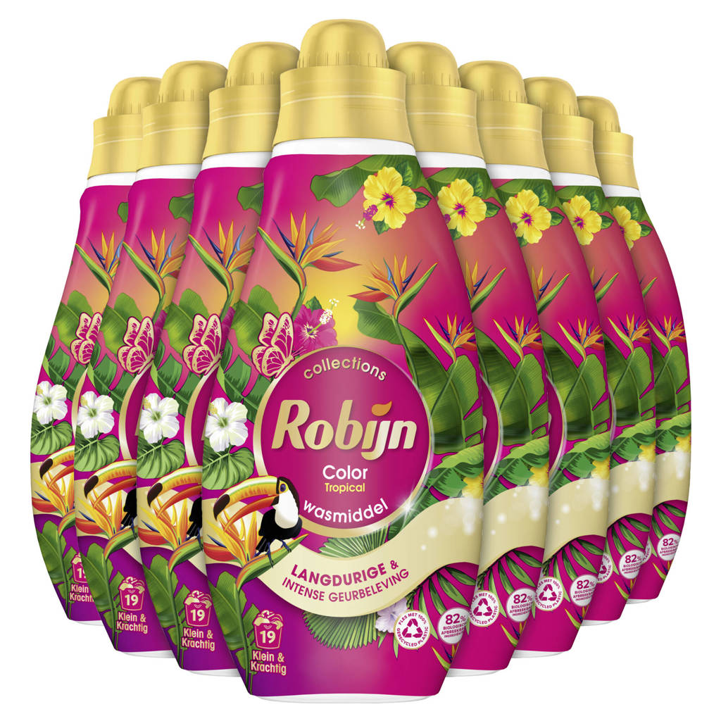 vloeibaar wasmiddel Color Tropical - 8 x 19 wasbeurten - 152 wasbeurten