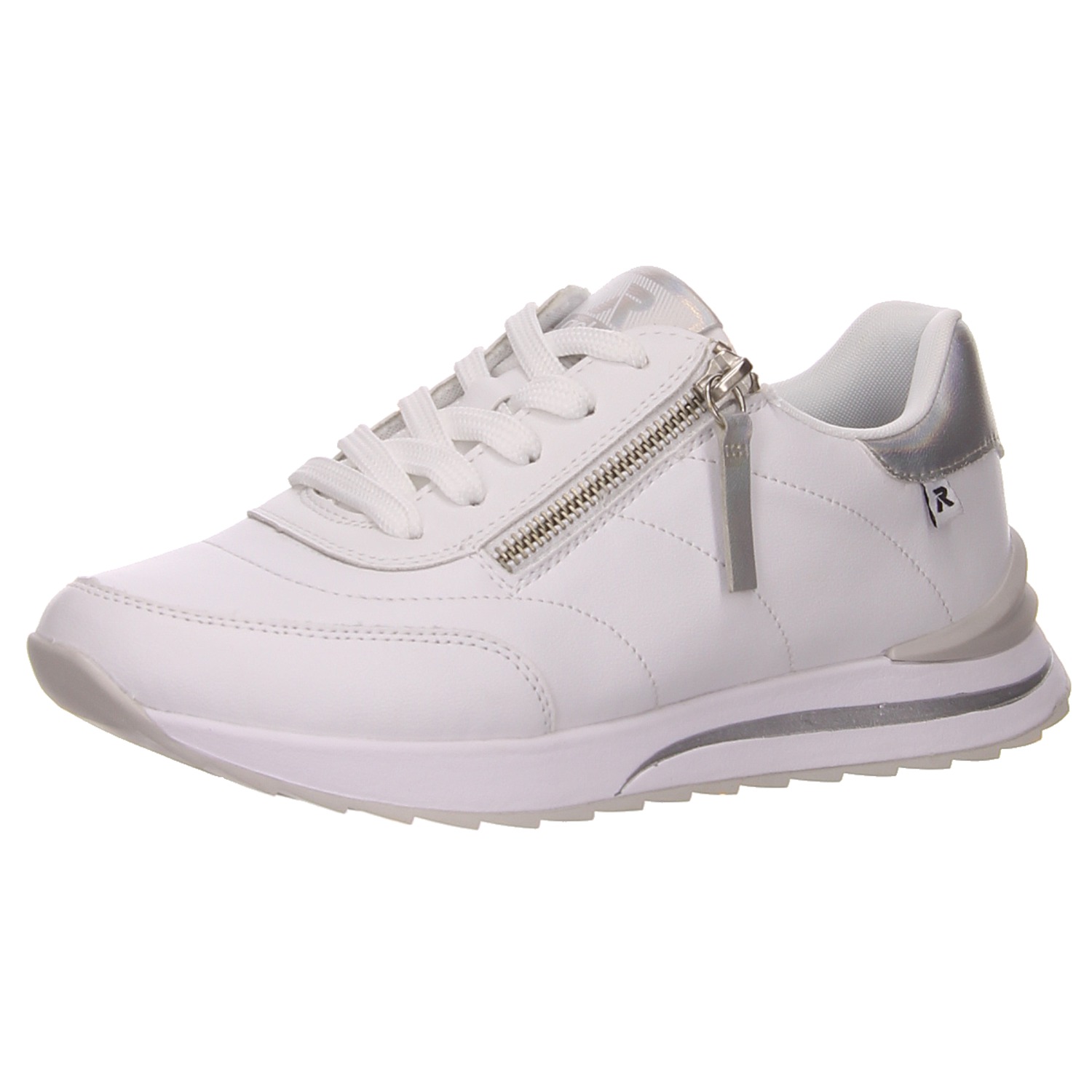 Rieker Sneaker weiß weiss/weiss kombi