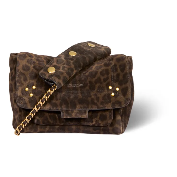 Jérôme Dreyfuss Sac Lulu S | Léopard Kaki