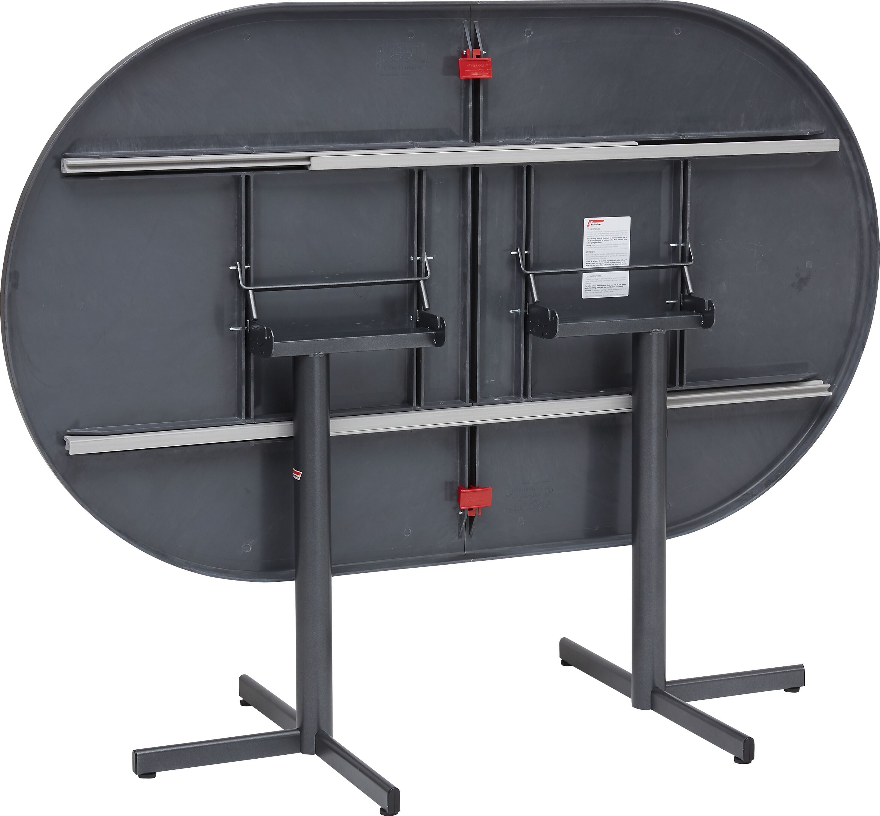 Schaffner VIENNA Ausziehtisch - Anthrazit / B: 160.0 cm x T: 95.0 cm x H: 72.0 cm