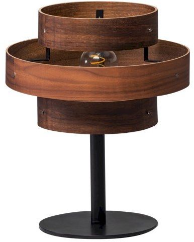 Eijerkamp Collectie   Walnut Tafellamp