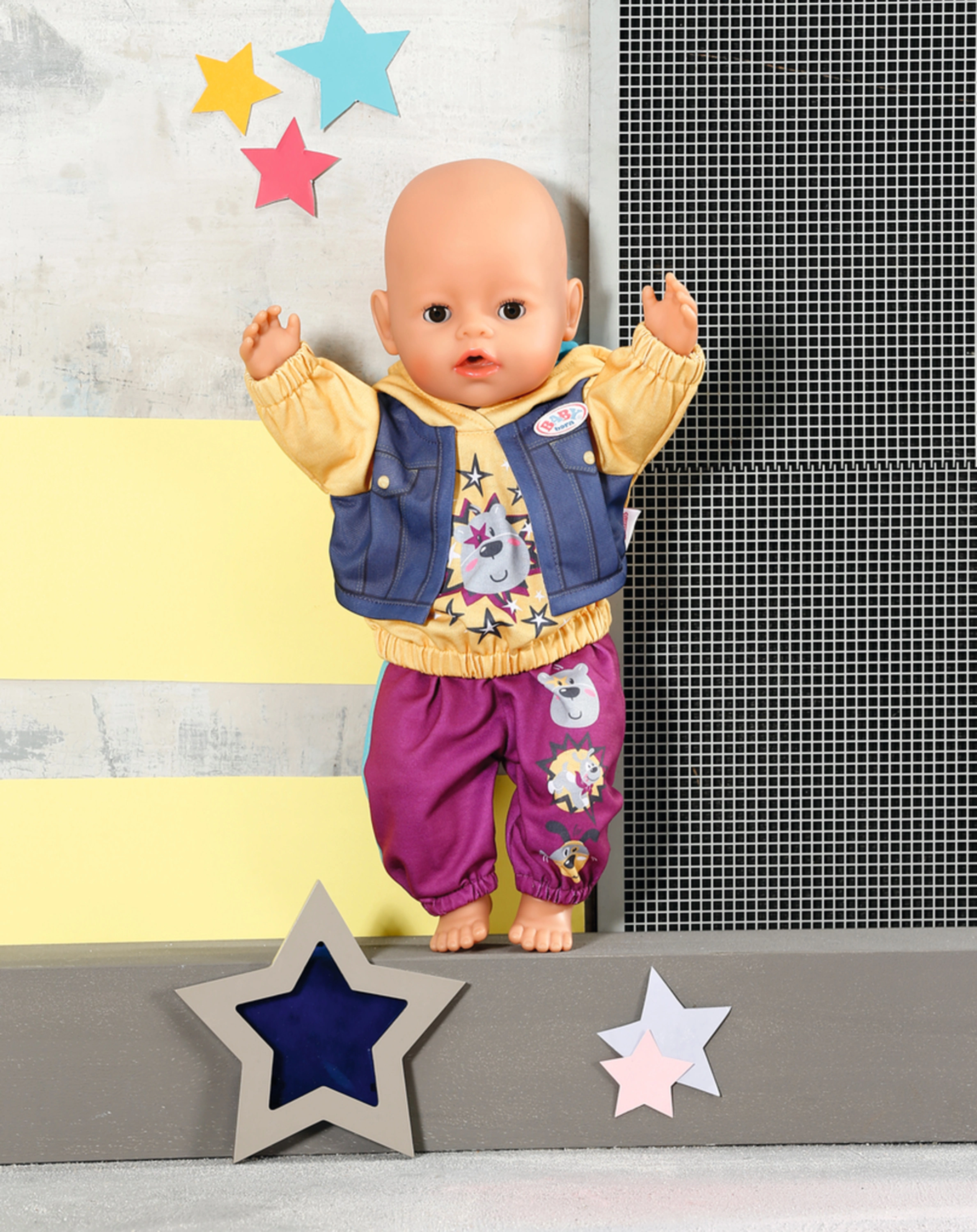 BABY born® Outfit mit Hoodie (43cm)