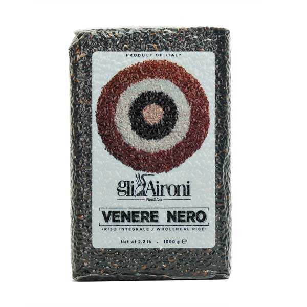 Riz noir italien Venere Nero