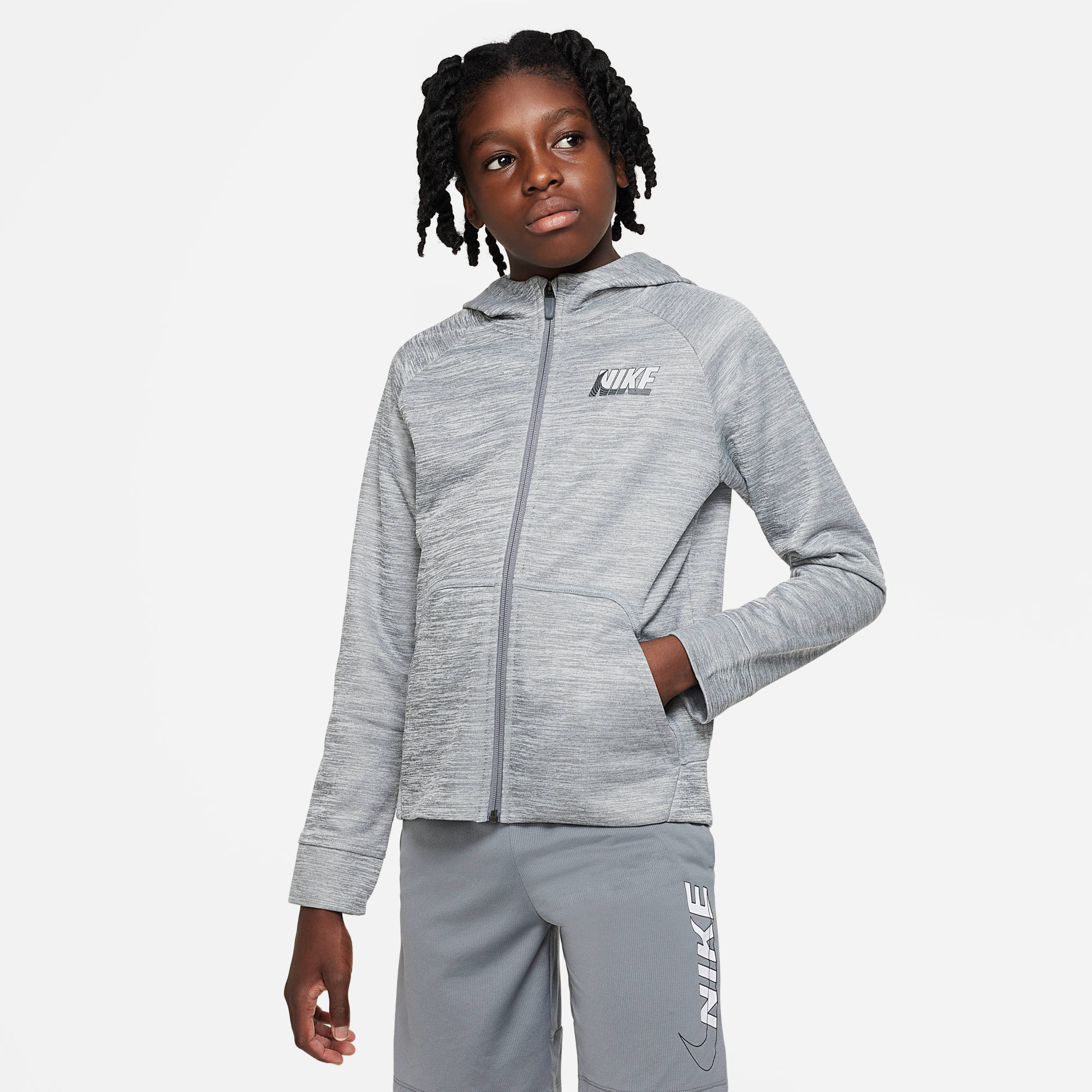 Nike Core B NK TF Hoodie FZ GFX 1