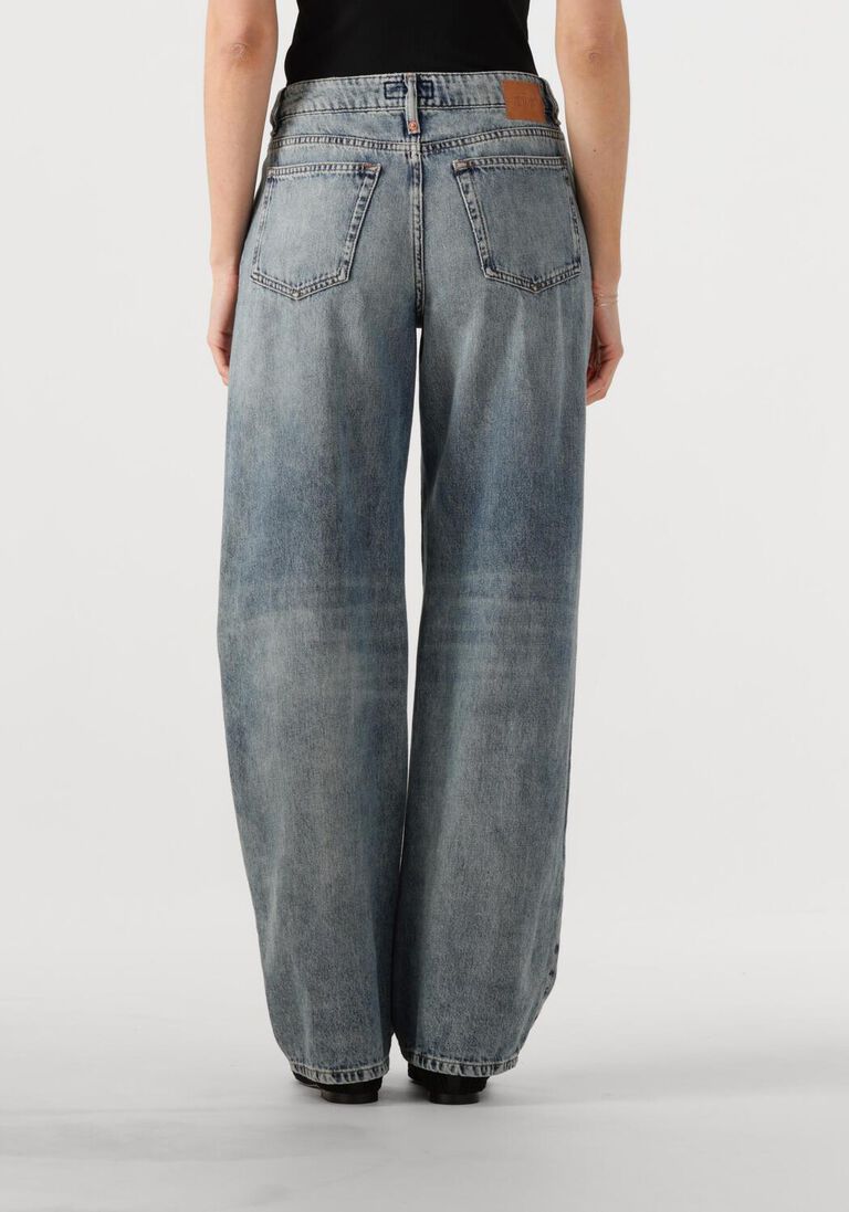 blauwe drykorn straight leg jeans medley