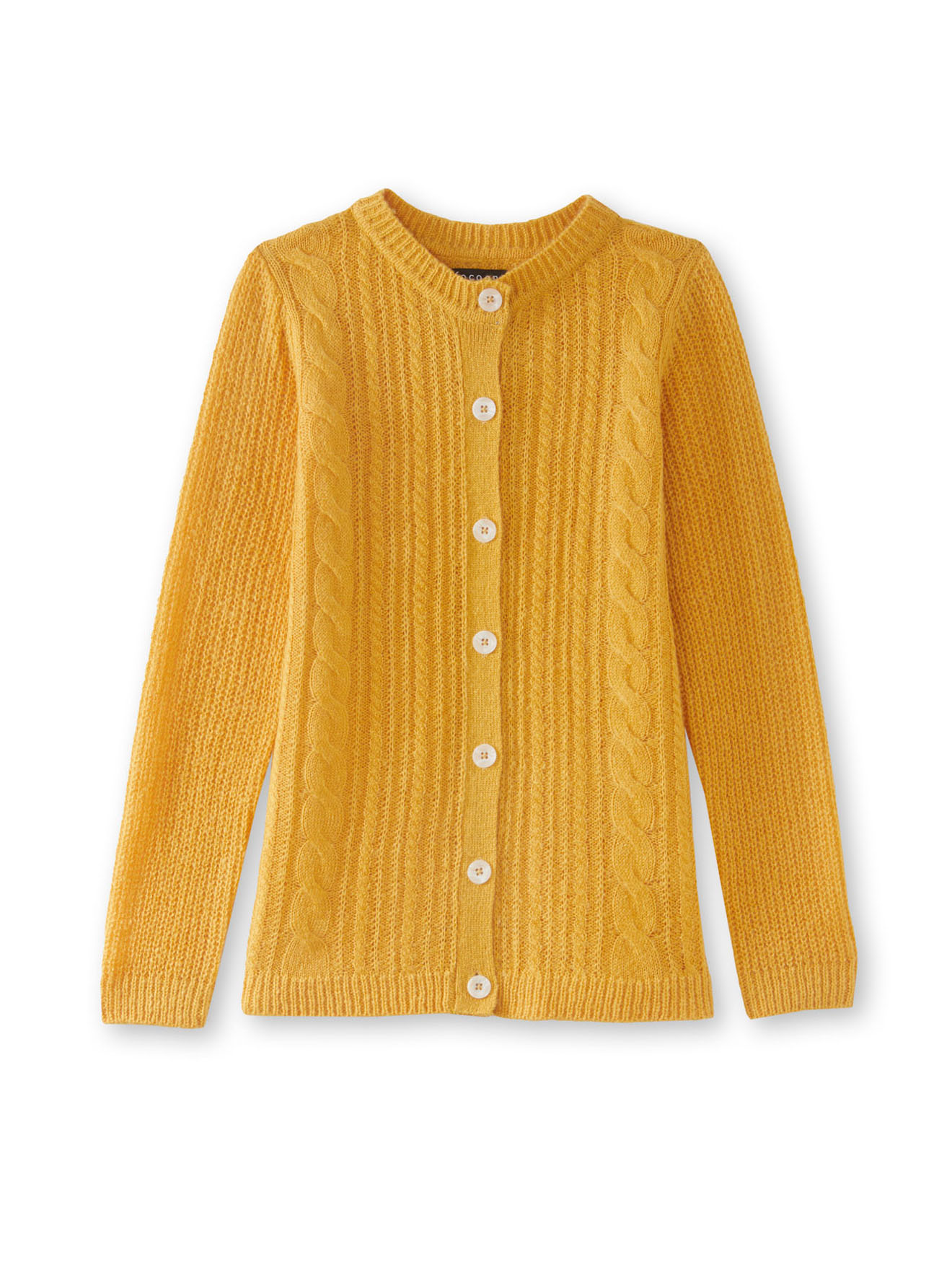 Cardigan à torsades