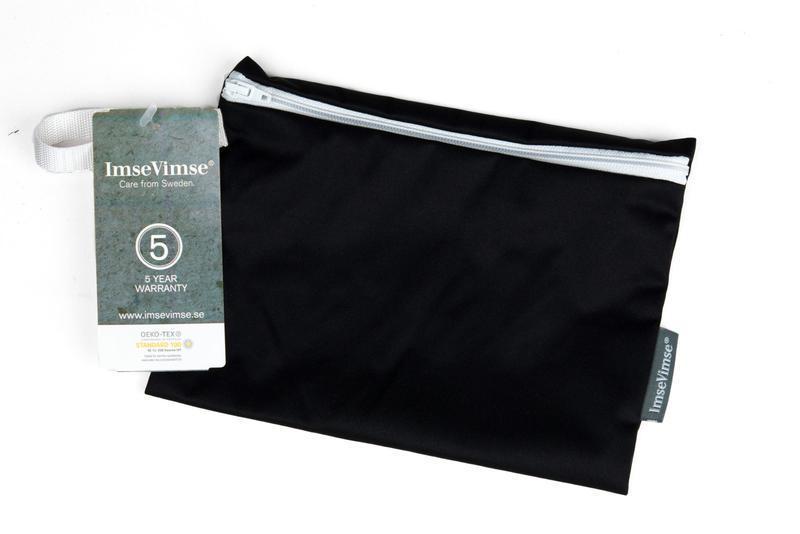 Imsevimse Wet Bag Reiszakje Zwart Wasbaar 1 Stuk