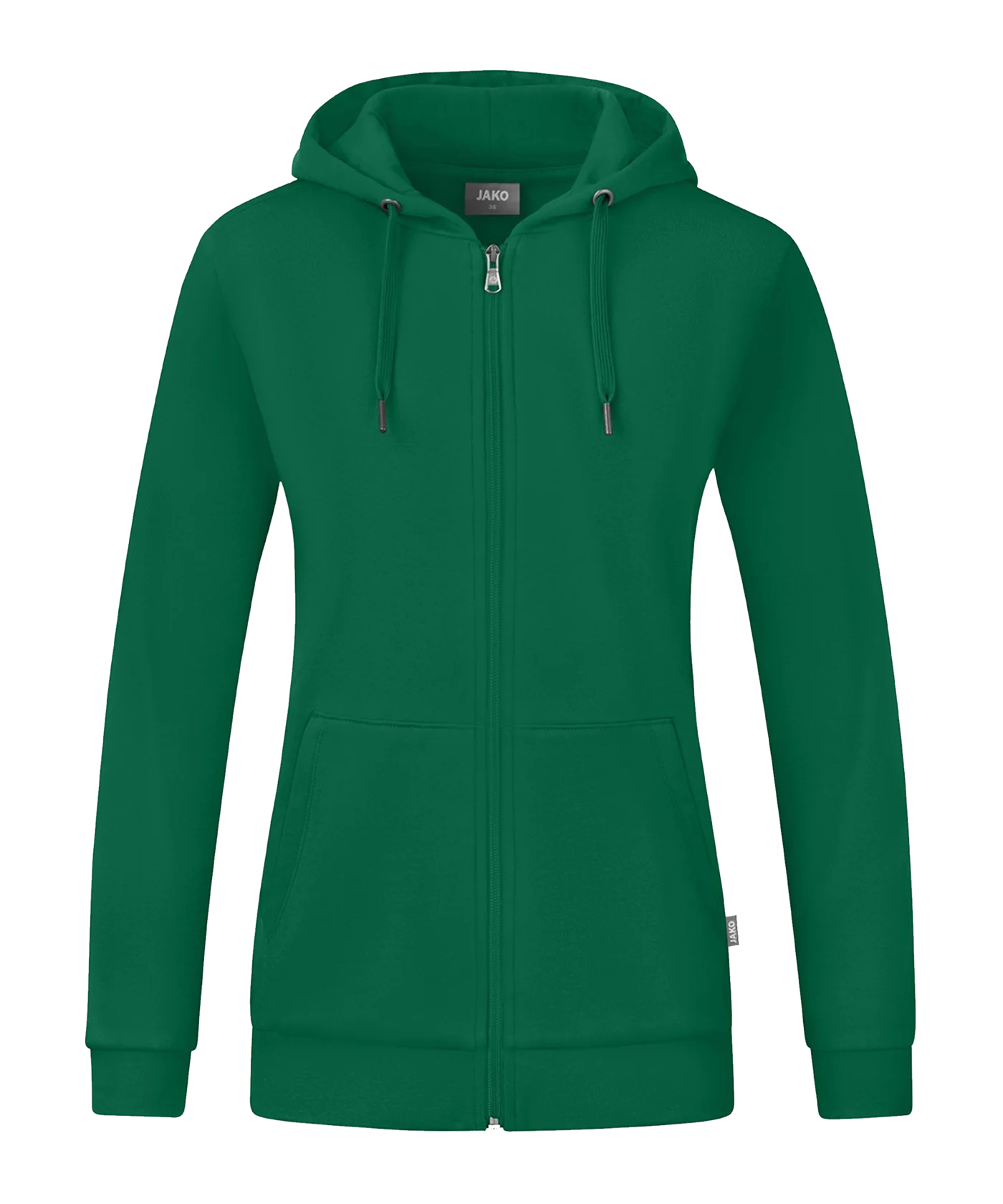 JAKO Organic Kapuzenjacke Damen Grün F260