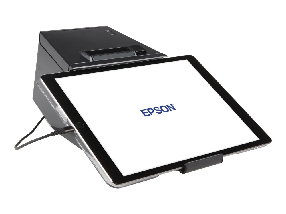Epson TM m30II-SL (512) - Kvitteringsprinter - termisk linje - Rulle (7,95 cm) - 203 x 203 dpi - op til 250 mm/sek. - USB 2.0, LAN, USB 2.0 vært - skærer - sort