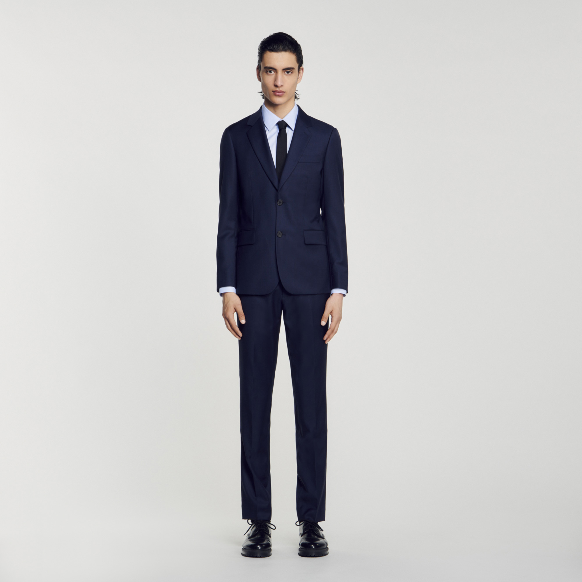 Veste de costume en laine vierge