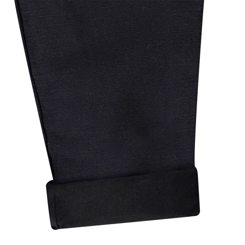 Pantalon droit en toile armurée pour bébé garçon - Gris foncé