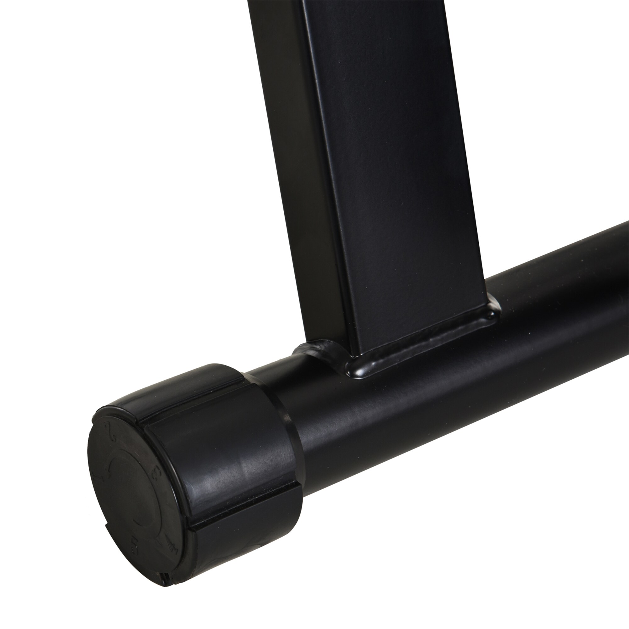 HOMCOM Rollentrainer mit Magnetbremse schwarz, silber 47,2 x 54,5 x 39,1 cm (LxBXH)