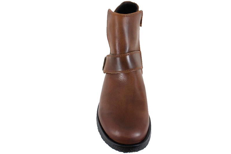 CASHOTT CASFREJA LOW BIKER BOOT COGNAC