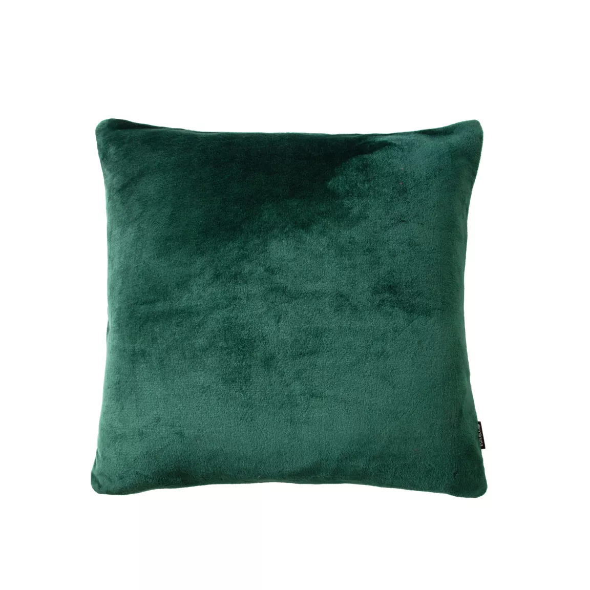 Housse de coussin carrée flanelle (45 x 45 cm) Didou Verte
