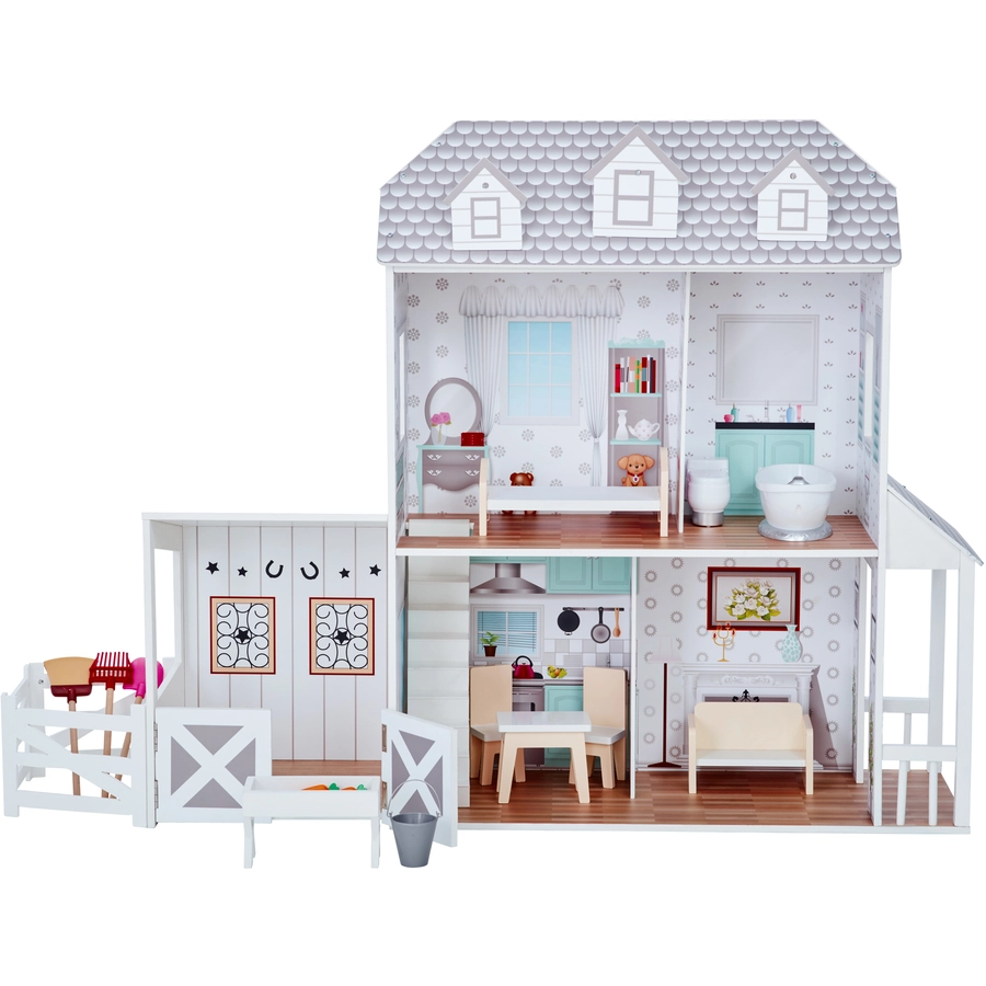 Teamson Kids Puppenhaus Dreamland Farm