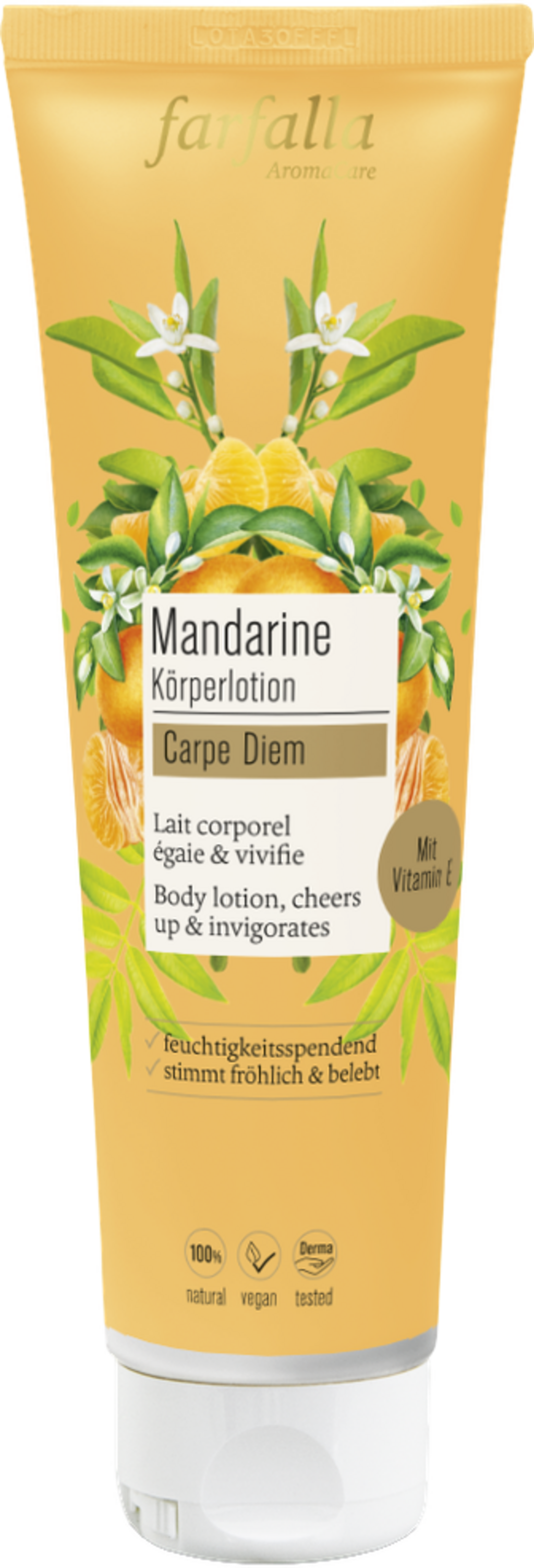 farfalla  Feuchtigkeitsspendende Körperlotion Carpe Diem, 150 ml
