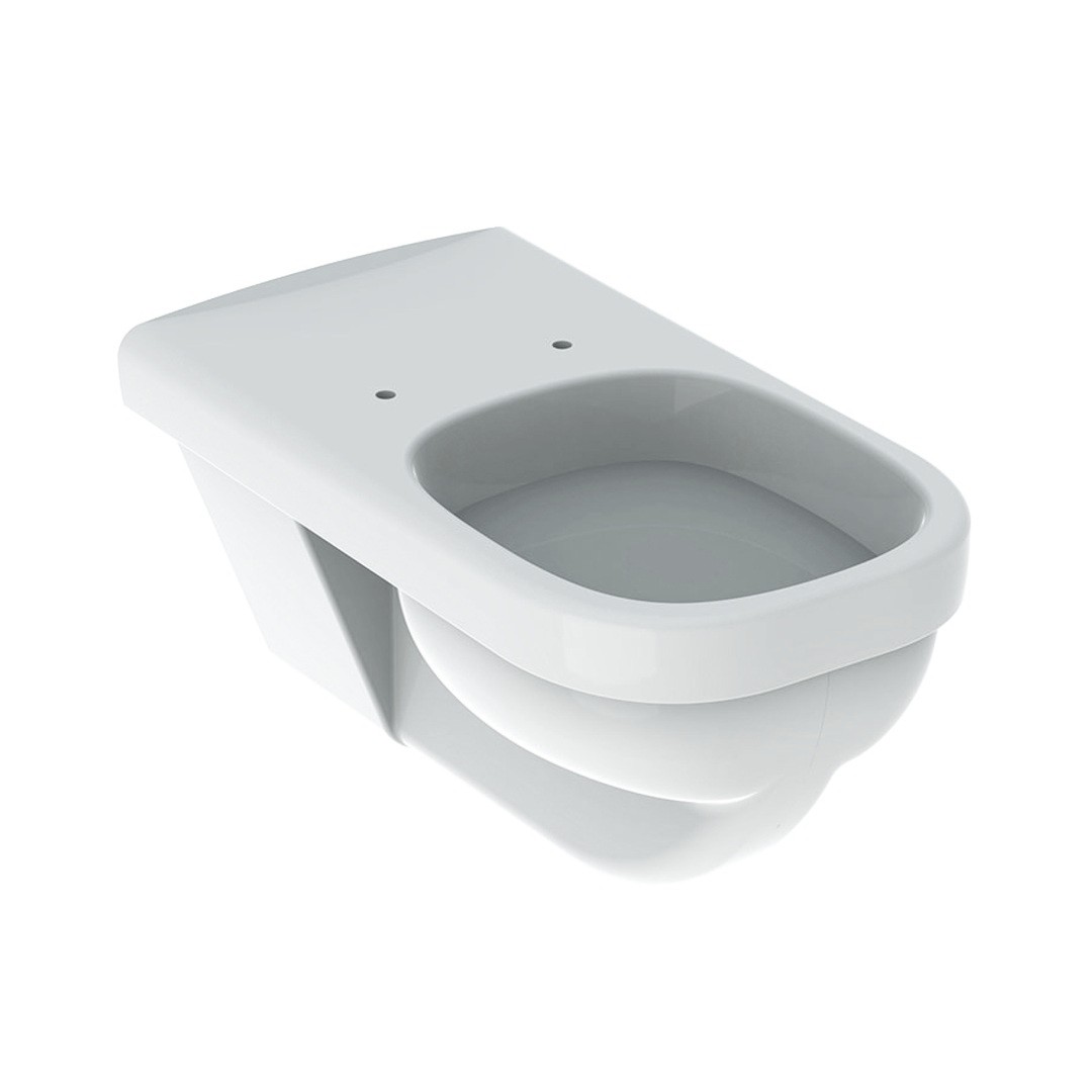 Geberit 300 Comfort hangend vlakspoel toilet verlengd wit glans