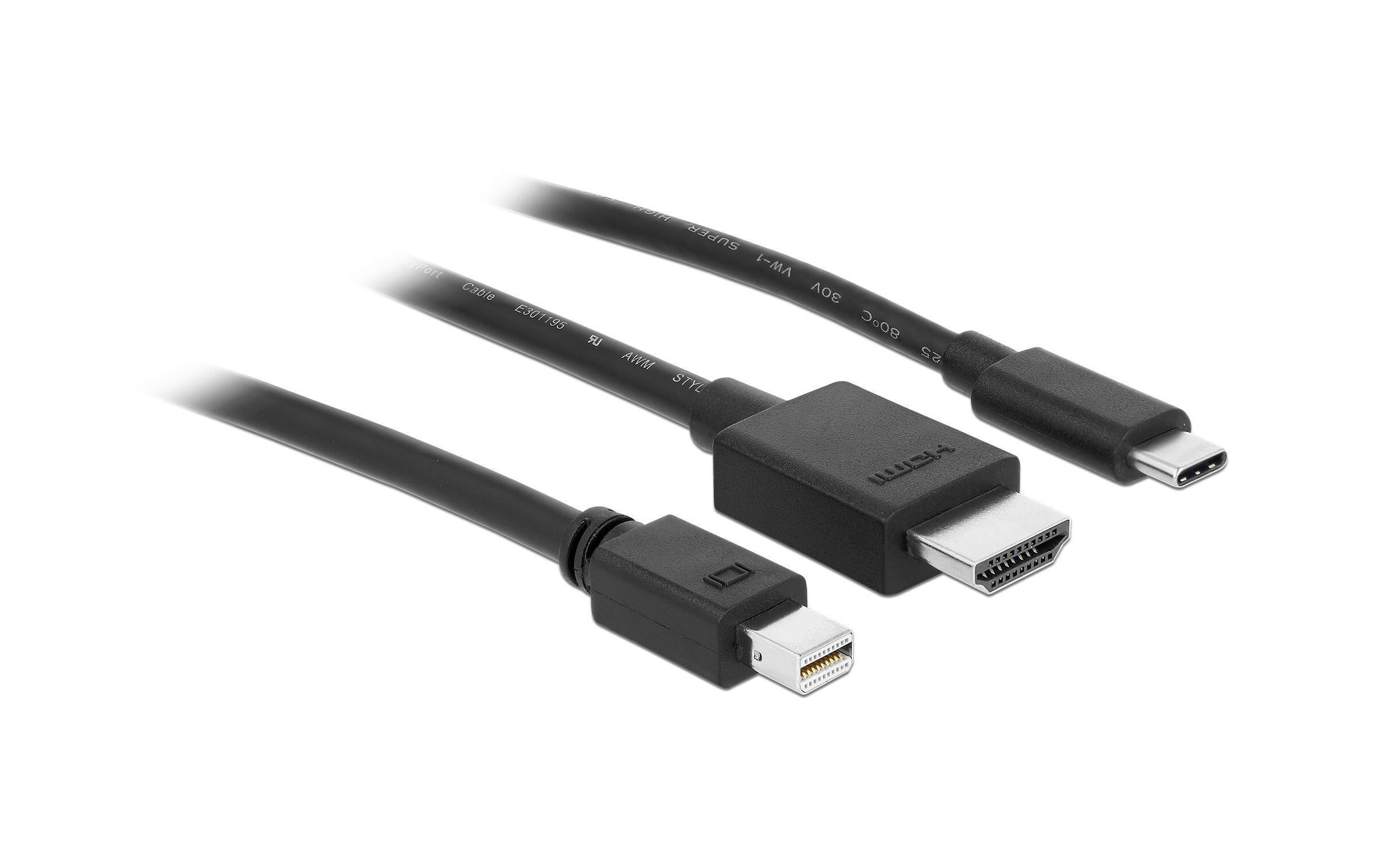 Adapter 85830 USB-C, HDMI oder Mini-DP zu HDMI 1.8m
