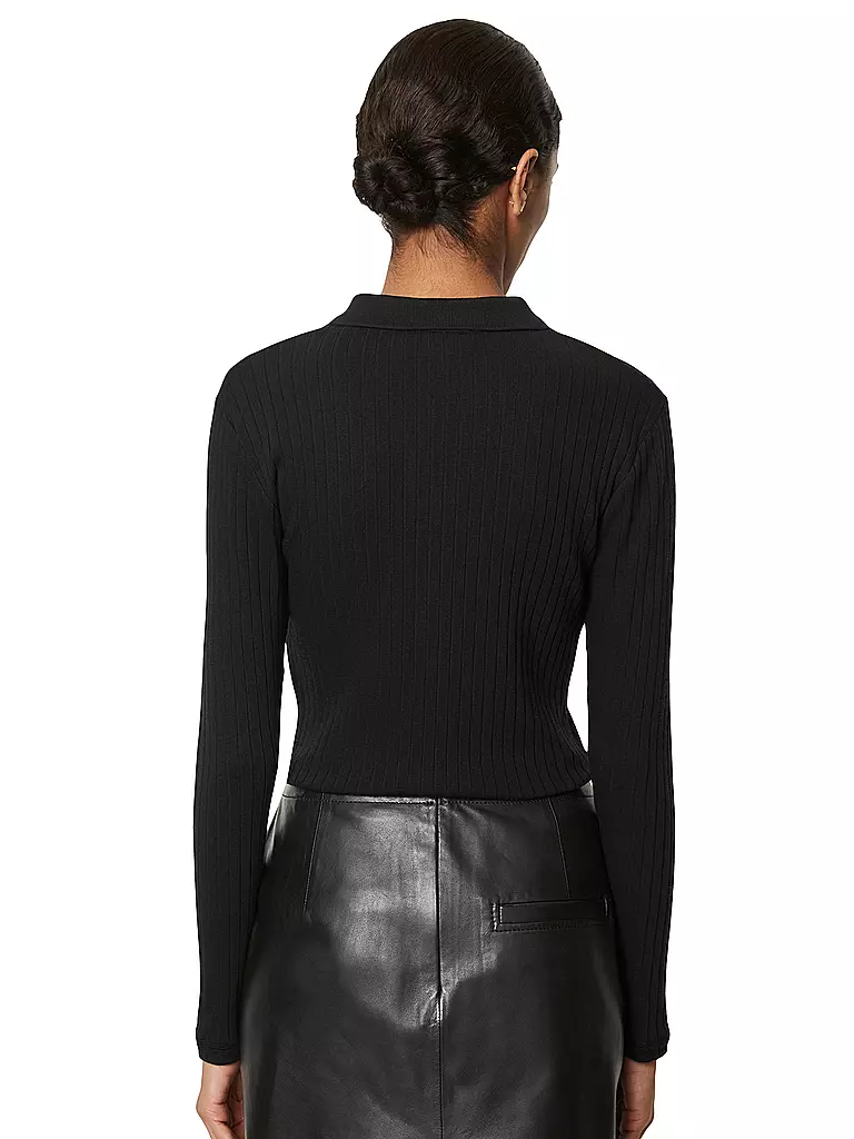 MARC O'POLO Poloshirt schwarz