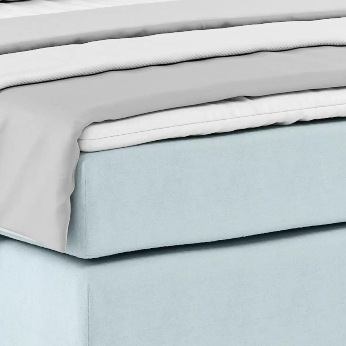 Boxspringbett Nero 140 x 200 Blau