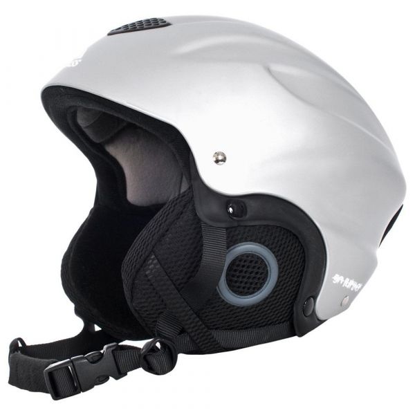 Trespass Capacete Júnior Burlin Snow Silver
