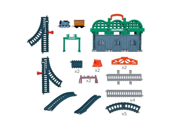 Thomas & Friends Knapford Station, Tog, 3 år, Flerfarget