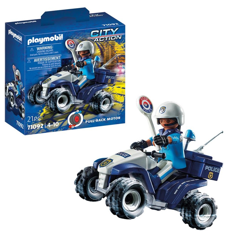 Playmobil - Politi Quad (71092)