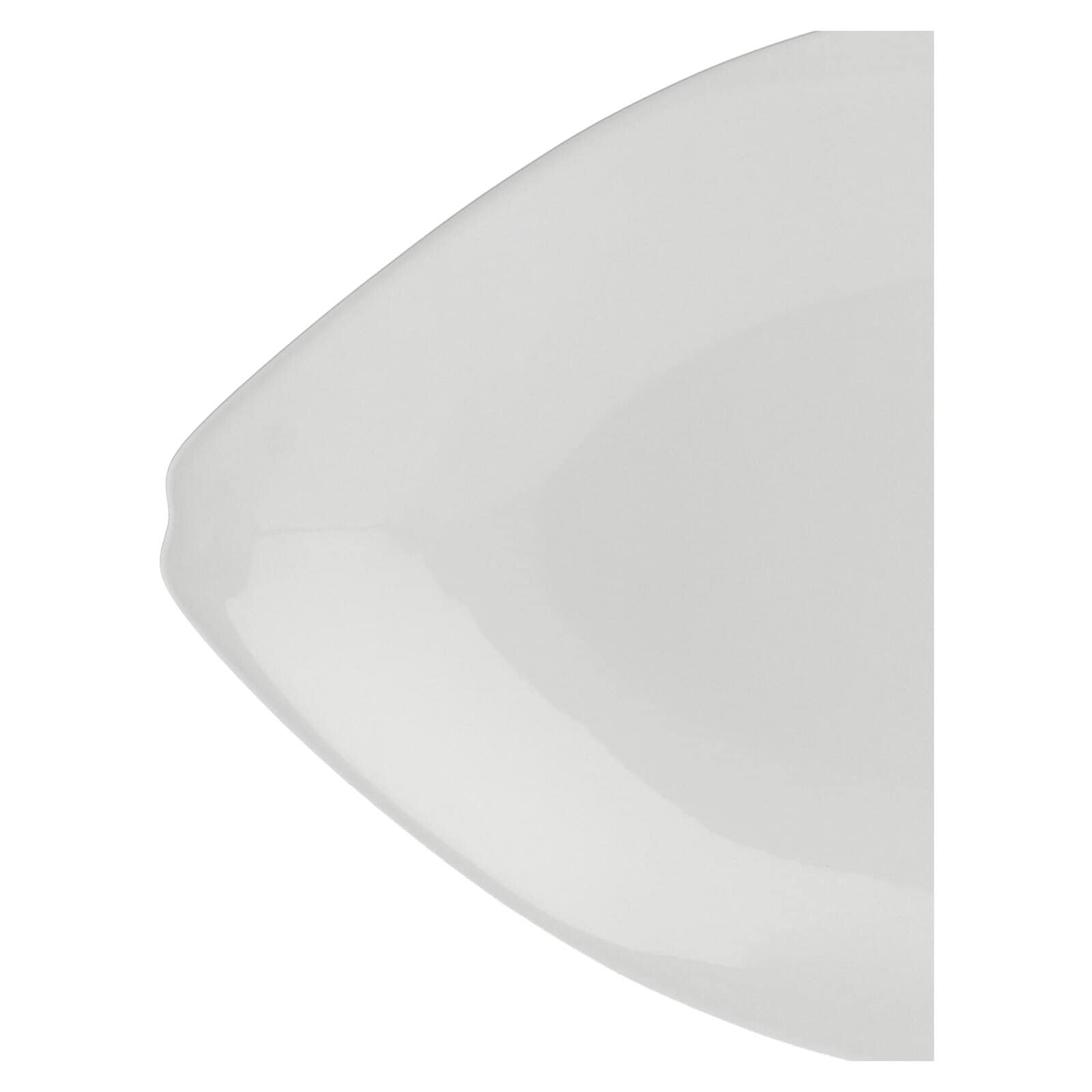 LA PORCELLANA BIANCA Fischplatte ELBA 42 cm Porzellan weiß