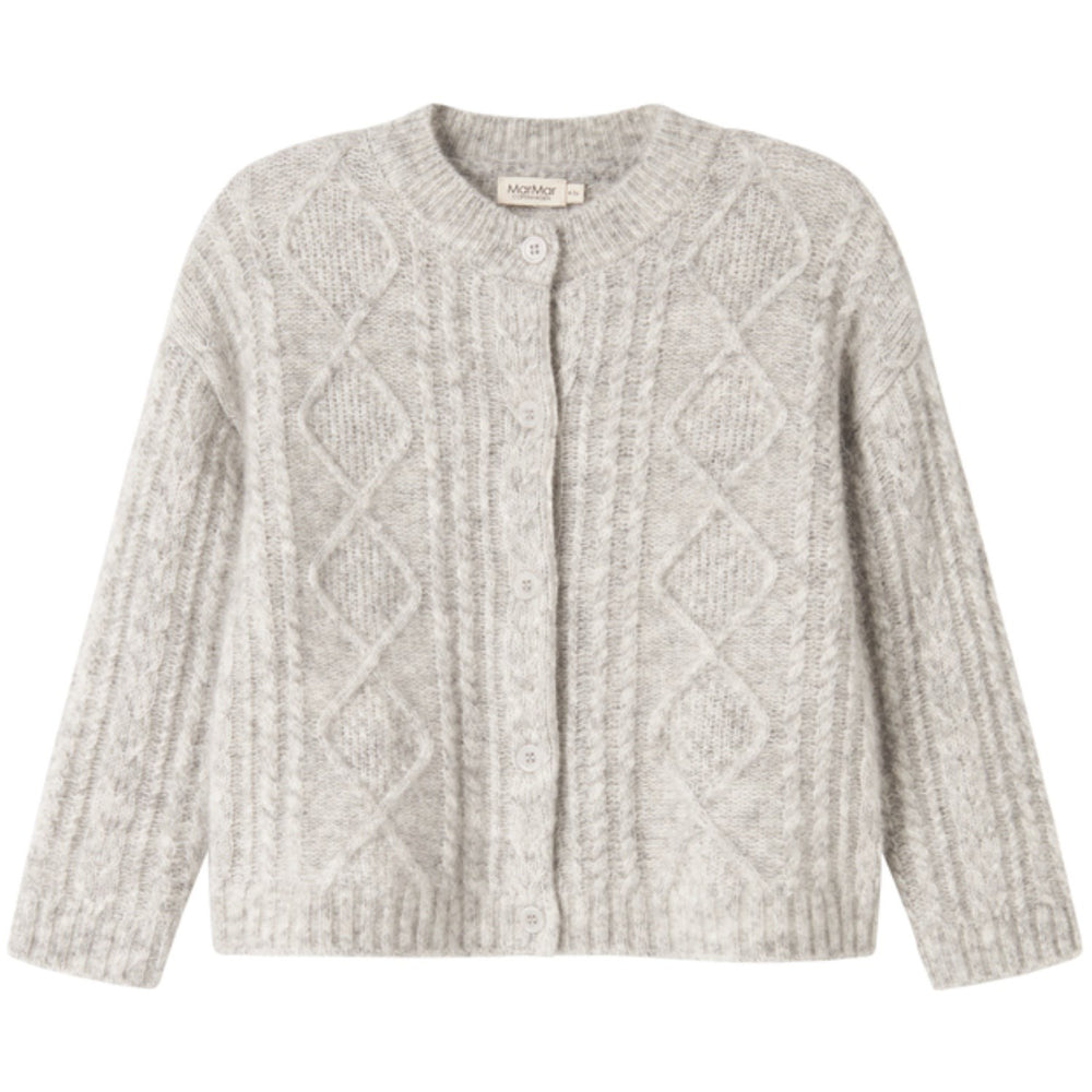 Køb MarMar Mohair Cable Morning Dew Mel. Tavon Strik Cardigan