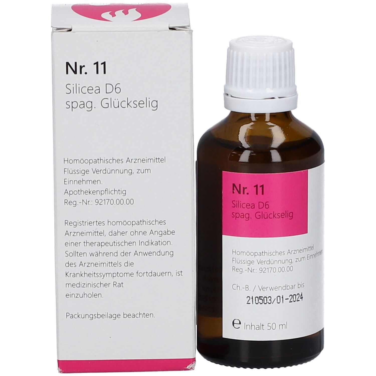 Nr. 1 Calcium fluoratum D6 spag. Glückselig