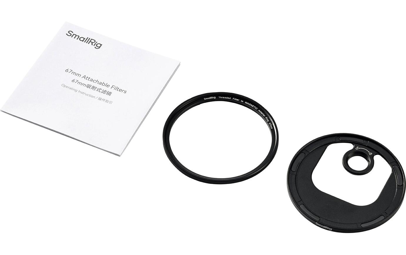 Aufsteckbarer Filteradapter 67mm (T-Mount)Filteradapter kompatibel mit 67-mm-Gewindefiltern