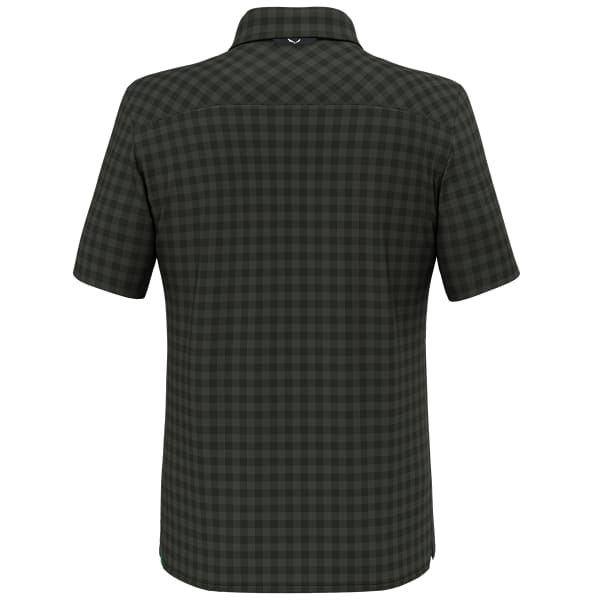 Chemise randonnée SALEWA PUEZ DRY M S/S SHIRT DARK OLIVE