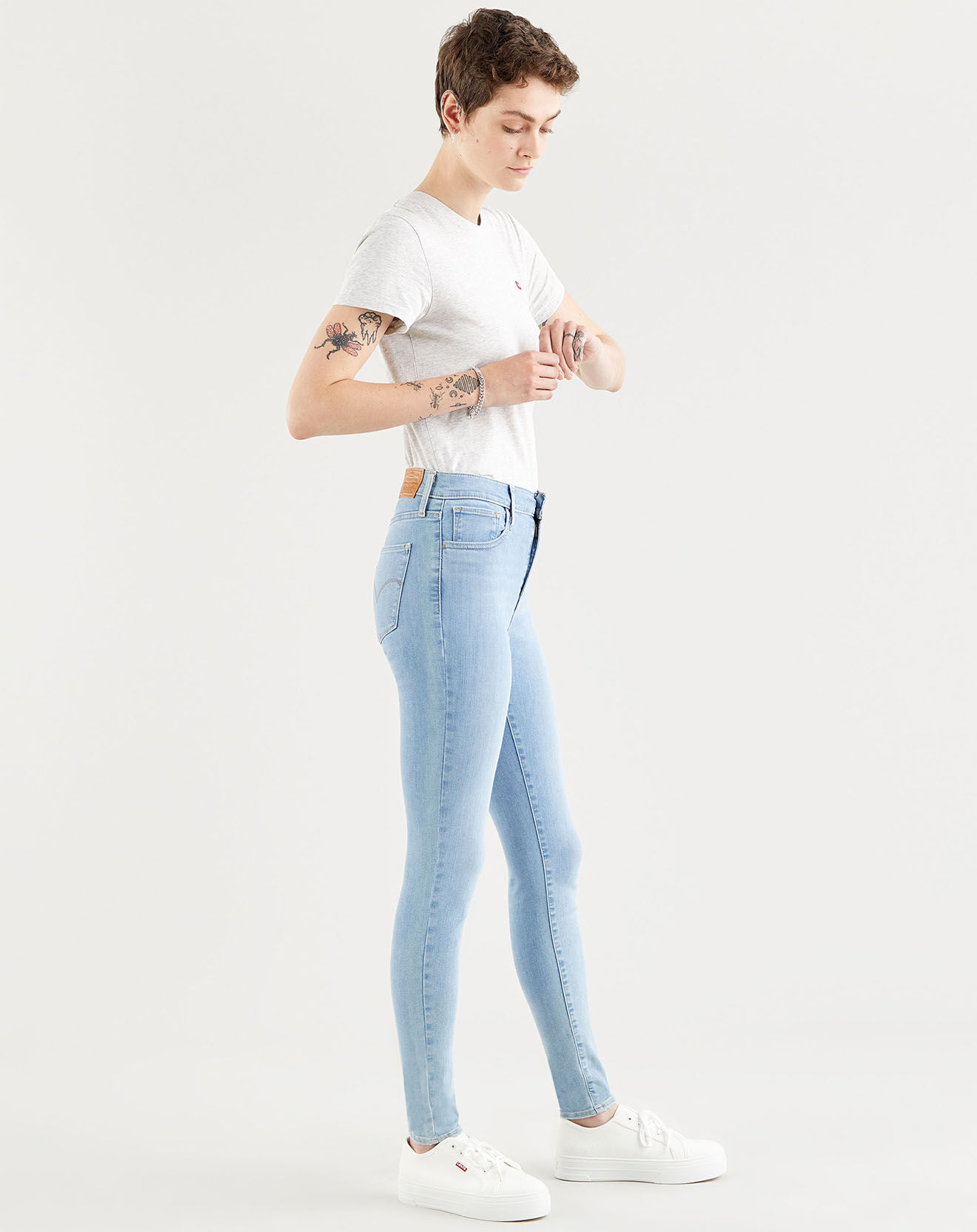 Levi's® Jean 720 hirise super Skinny sculpt galaxy bleu