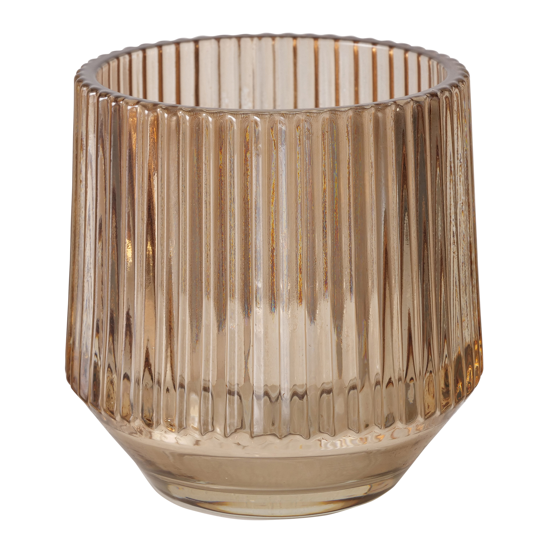 Windlicht - beige-braun - 3-fach sortiert