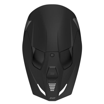 Casque cross Shot FURIOUS - SOLID - MATT 2024 - Noir