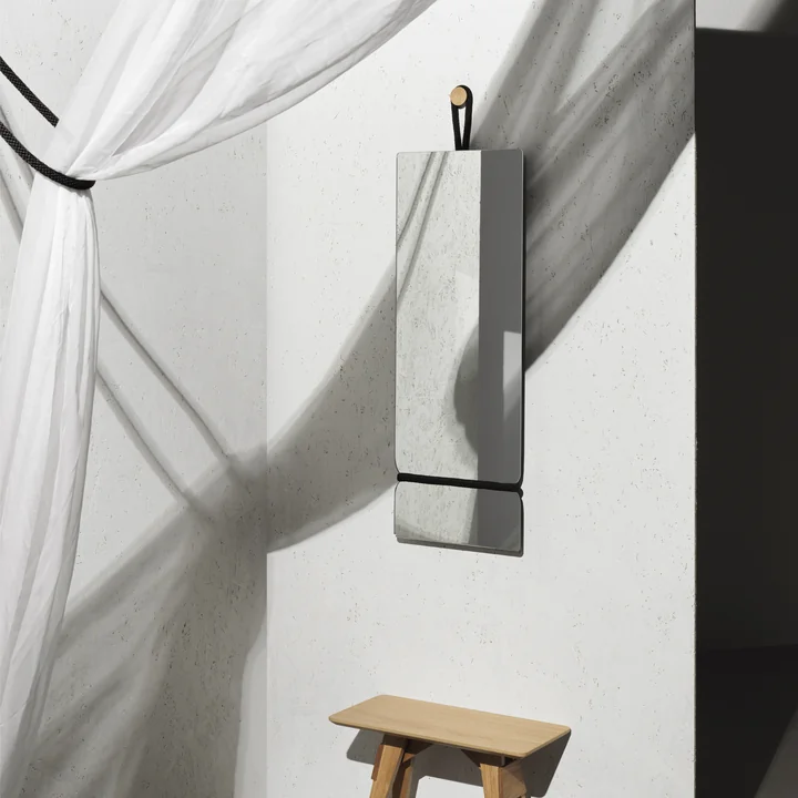 Design House Stockholm - Lasso Wandspiegel rund, Ø 50 cm