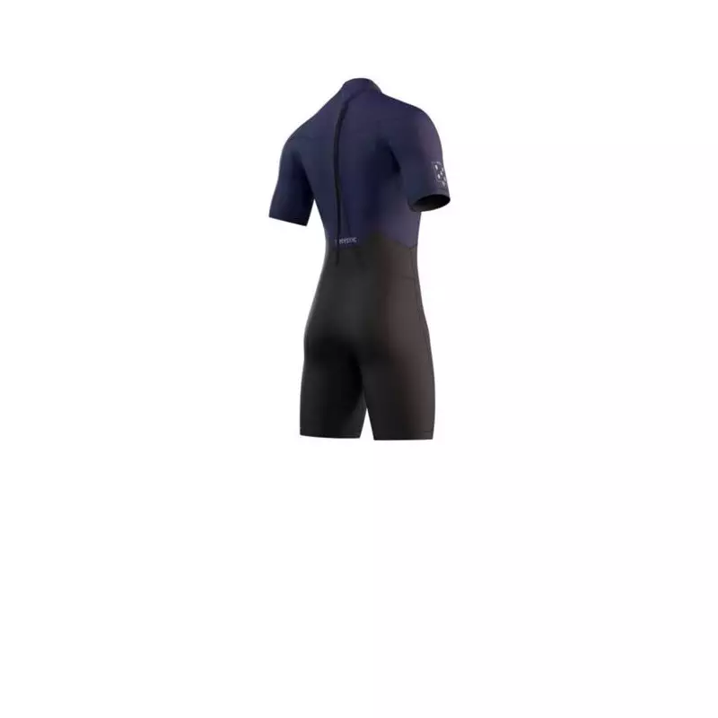 Combinaison néoprène MYSTIC Brand Shorty 3/2mm Bzip Flatlock Night Blue