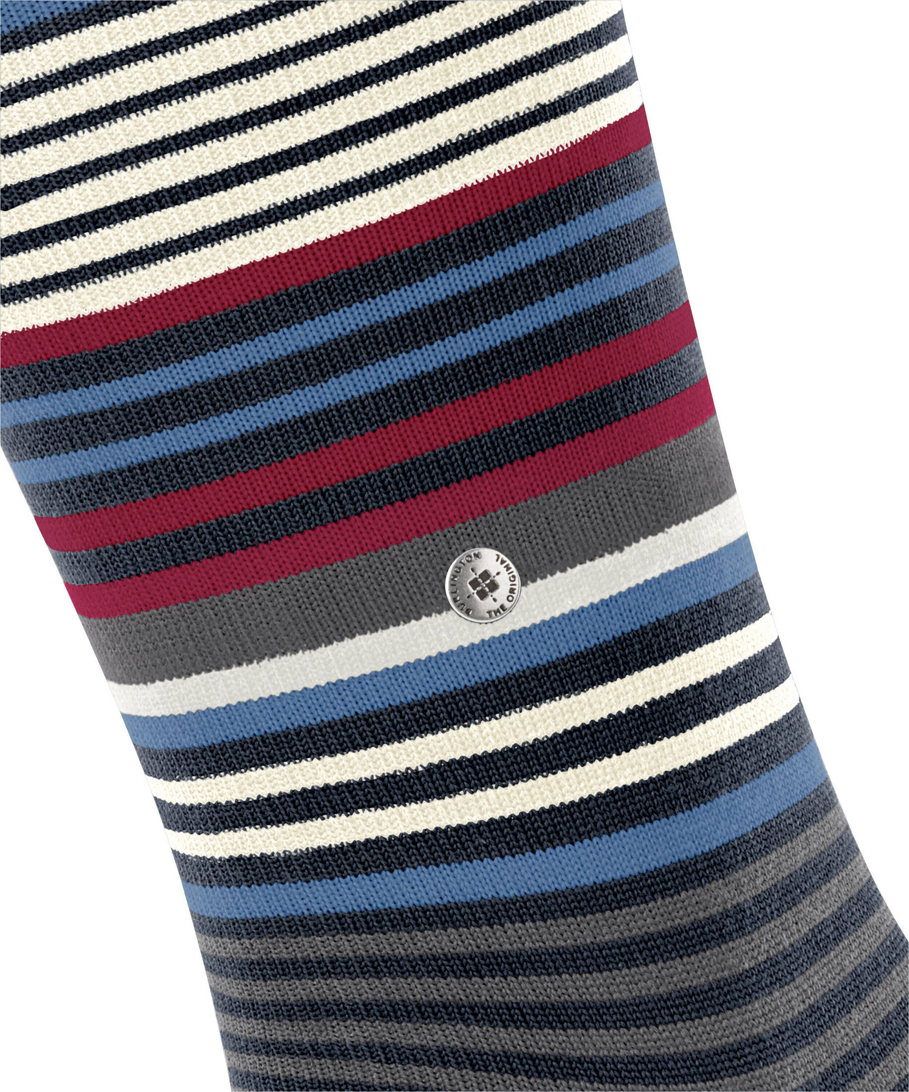 Burlington| Herren Kniestrümpfe Stripe