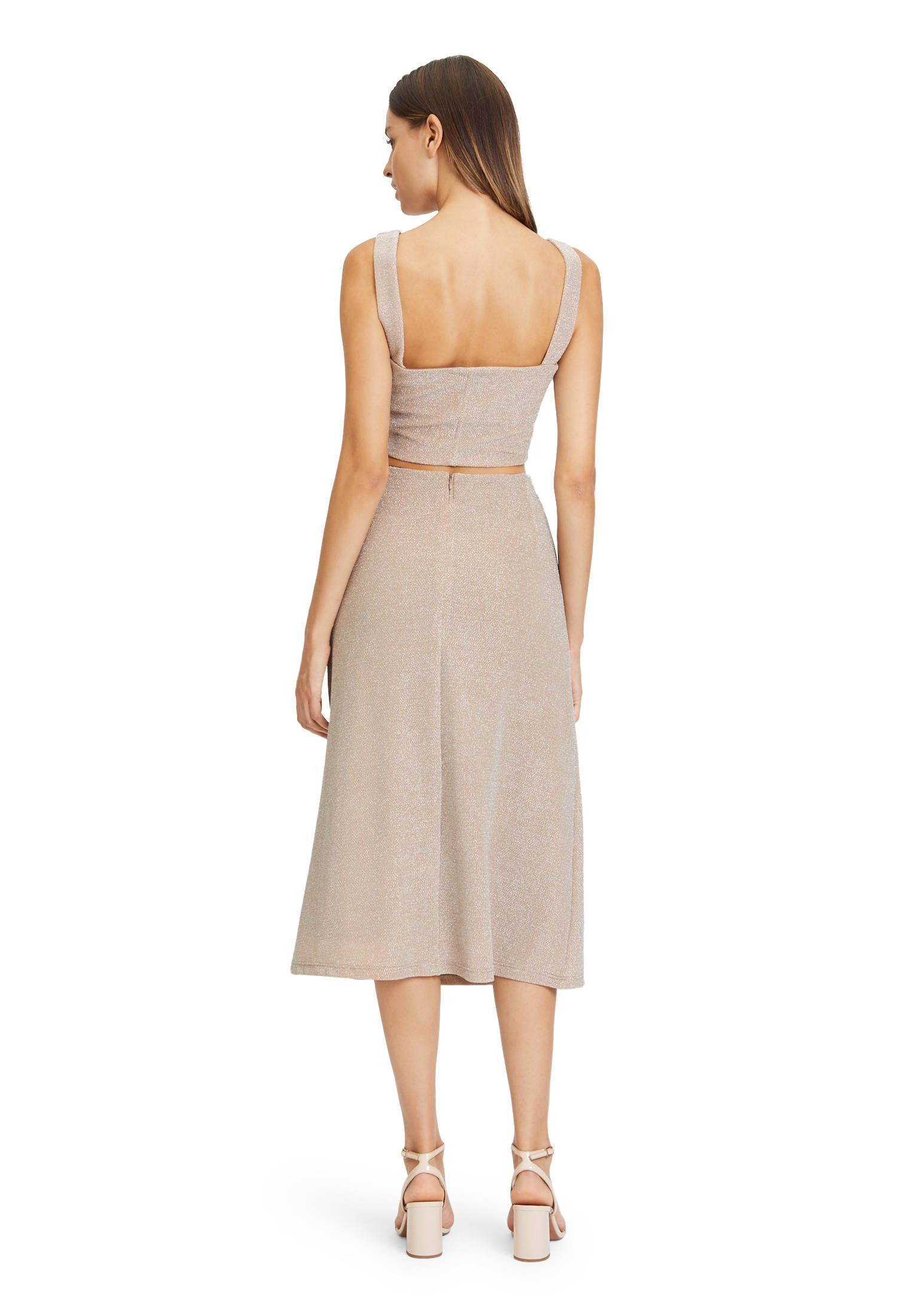Vera Mont| Damen Stretch-Rock im Glitzer-Look
