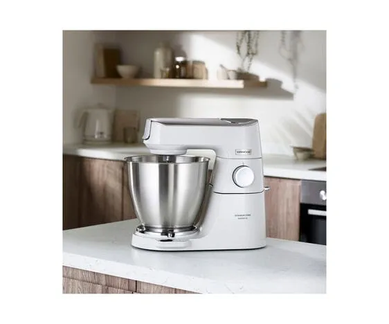 Kenwood Titanium Chef Baker XL KVL65.001WH - Køkkenmaskine - 1200 W - hvid/champagnecreme