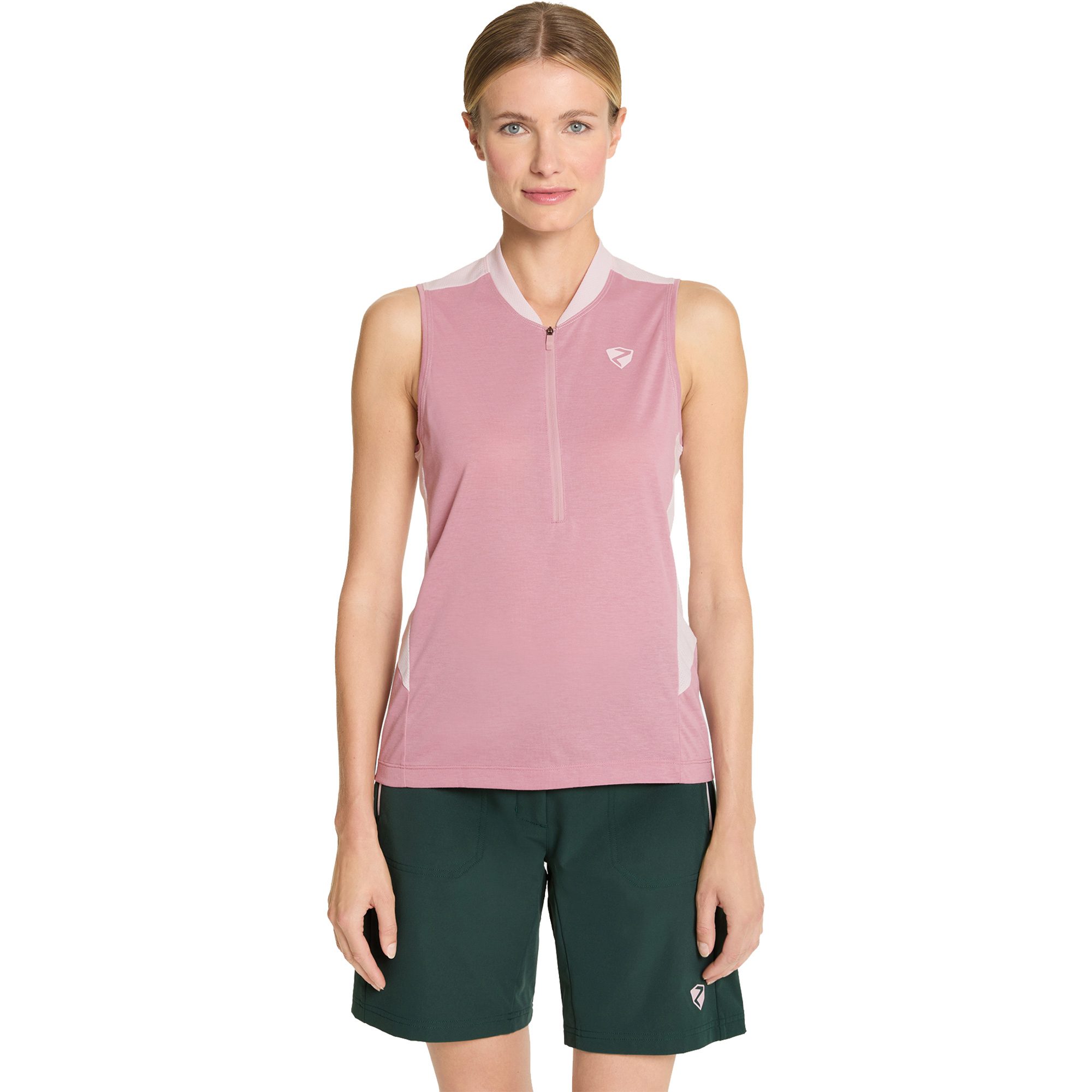 Ziener Nikoletta Radtrikot Damen malve rose