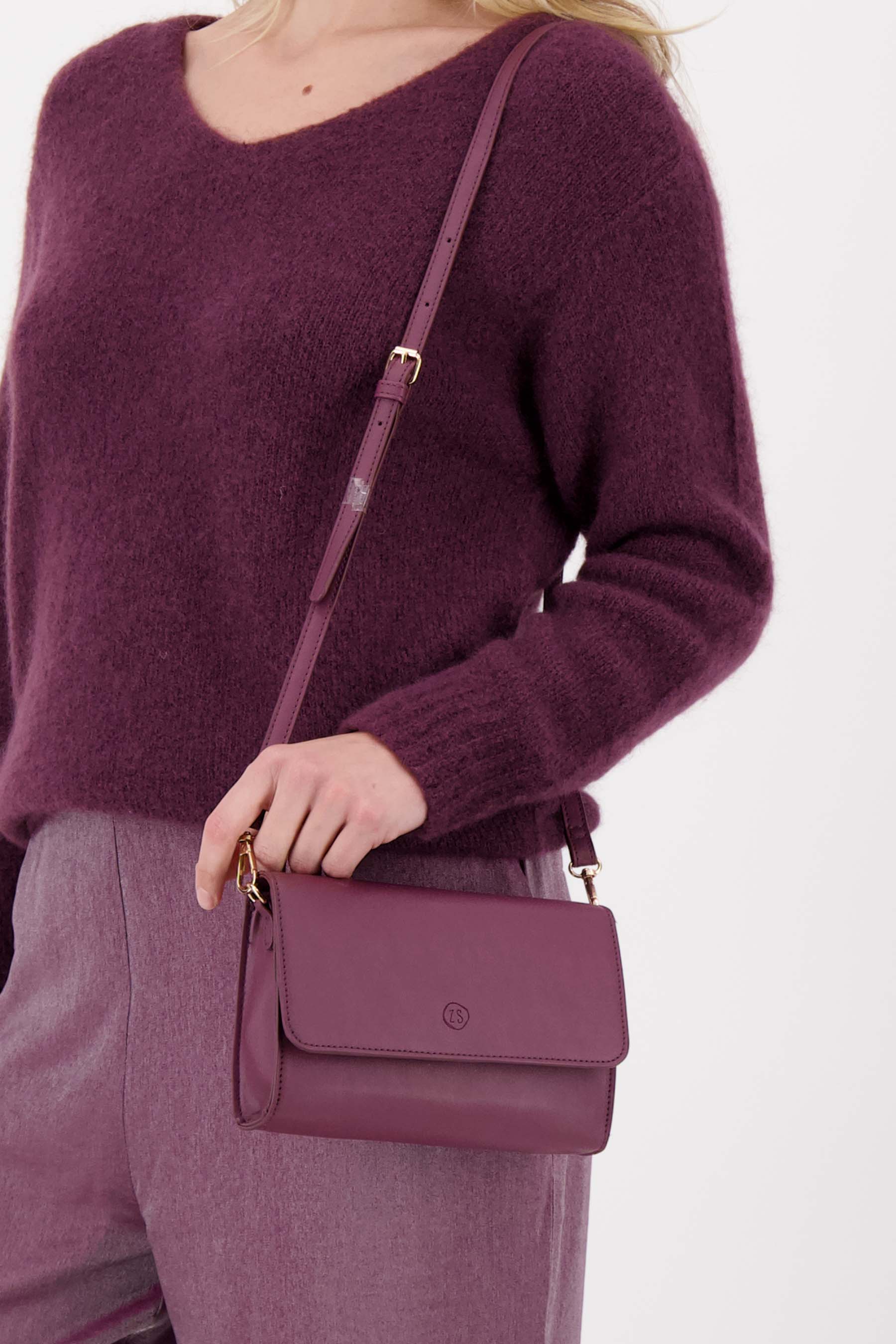 clutch met hart spiegel