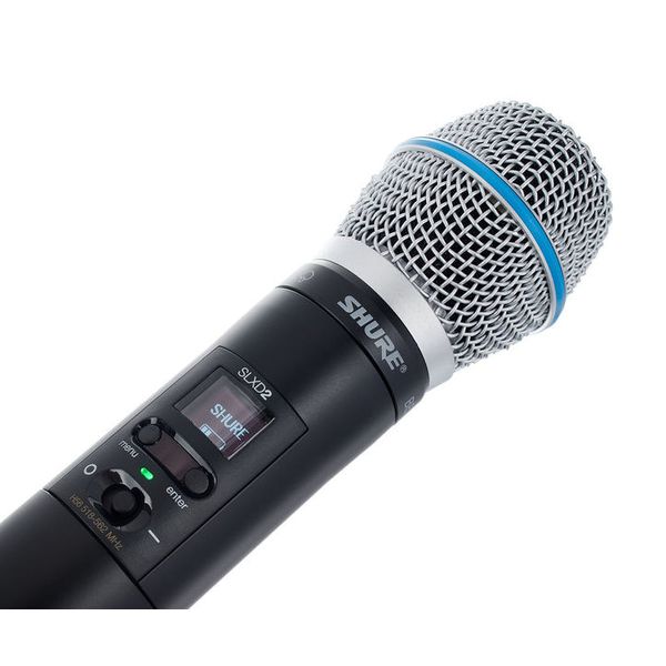 Shure SLXD2/Beta87A H56