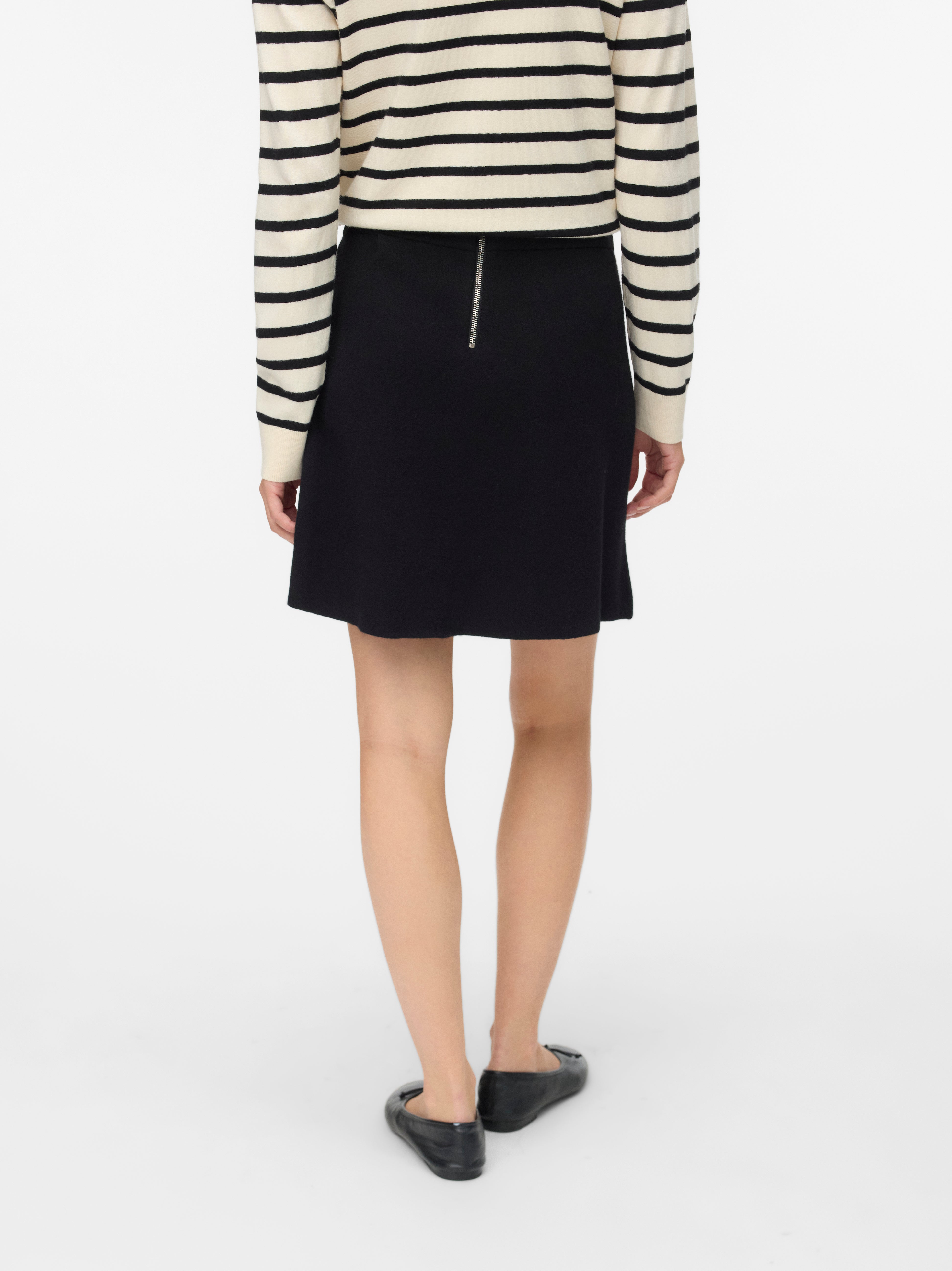 VMSABA Mid waist Korte rok