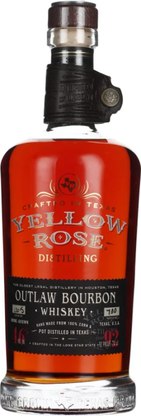 YELLOW ROSE OUTLAW BOURBON 70CL