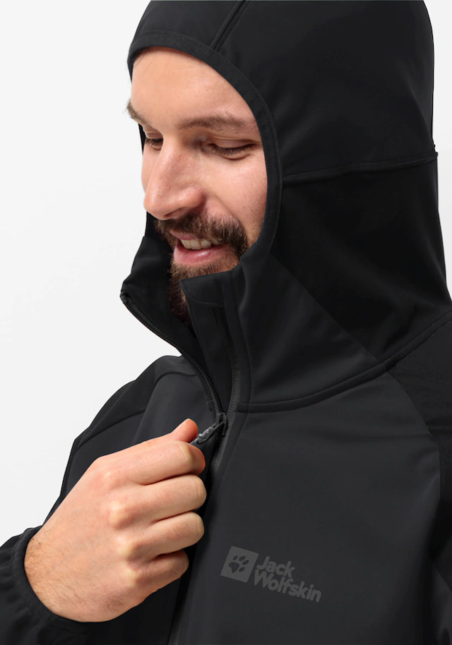 Jack Wolfskin Softshelljacke »FELDBERG HOODY M« mit Kapuze