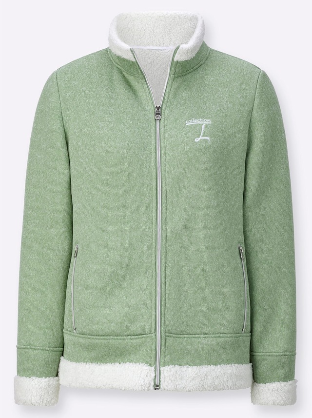 Casual Looks Strickfleecejacke