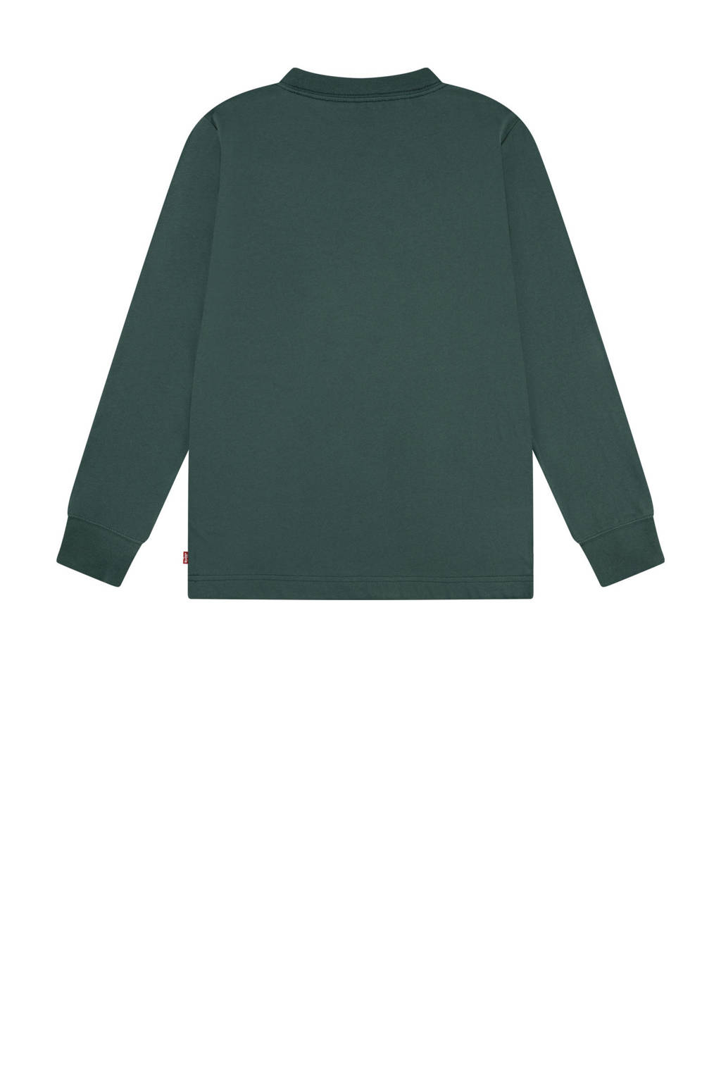Levi's longsleeve donkergroen