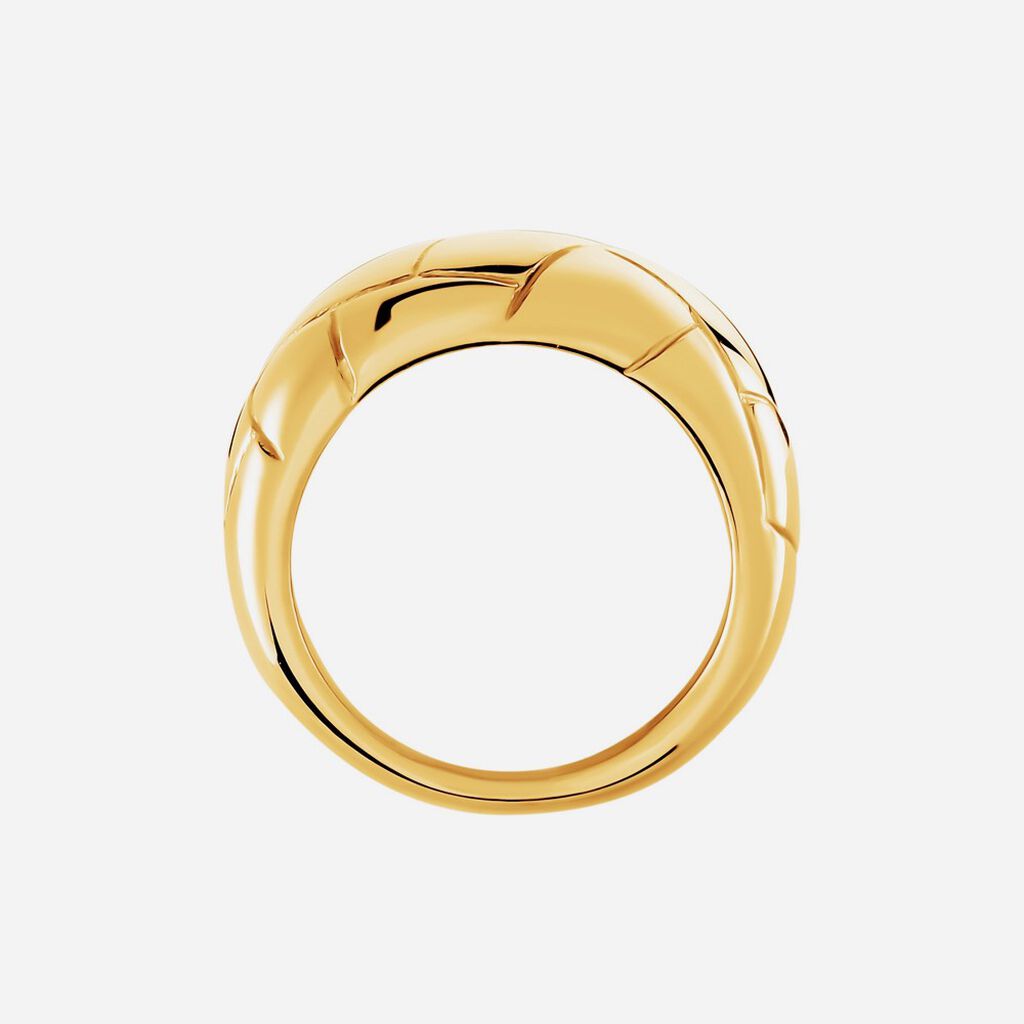 Bague Lessie Acier Doré