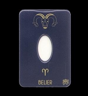 ETUI RIGIDE 1 CARTE BLINDE IMPRIME ASTROLOGIE